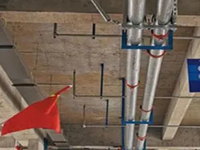 硚口管廊支架的安装方法